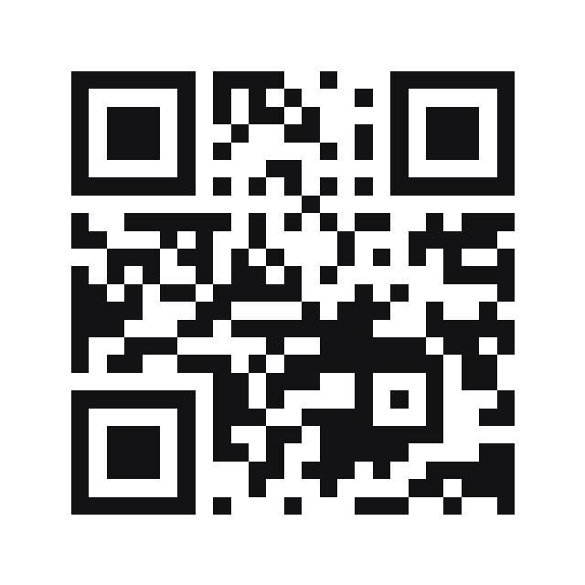QR code linking to Skyla Blignaut's portfolio